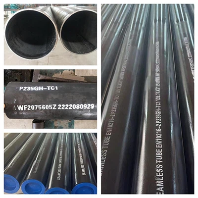 P235GH-TC1 Pipe For Boiler And Heat Transfer Equipment Purpose Ship To Germany