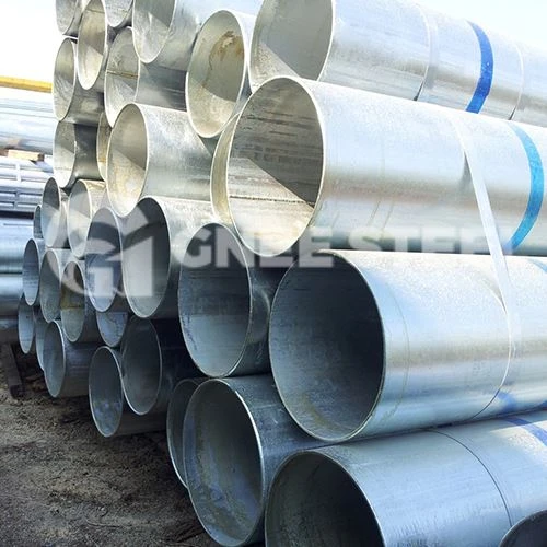 galvanised metal pipe