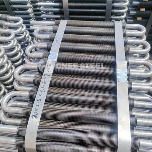 Spiral finned tubes Spiral finned tubes